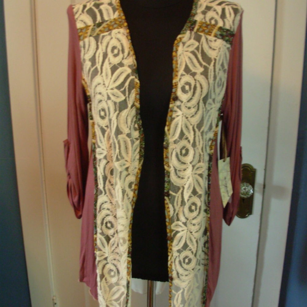 Gorgeous Festival  Back Corseted Jacket